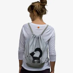 Cmig Cmig Franzi Fuchs Beutel / Gymbag in hellgrau – Produktbild 1 von 1