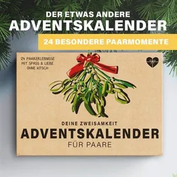 DEINE ZWEISAMKEIT DEINE ZWEISAMKEIT ADVENTSKALENDER FÜR PAARE – Produktbild 1 von 1