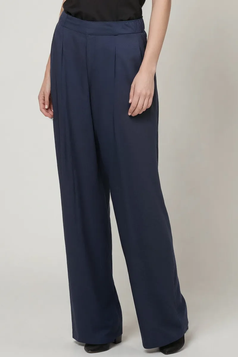Neu Nomads Neu Nomads Damen vegan Hose Garbo Ink, Extra dunkelblau, – Produktbild 1 von 1