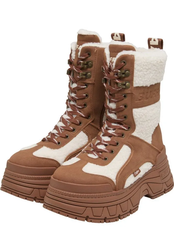 Buffalo Buffalo FUSION COM HI WARM - VEGAN NUBUCK/FUR Stiefel – Produktbild 1 von 5