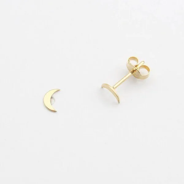 Jewelberry Jewelberry Tiny Moon, Gold (vergoldet), – Produktbild 1 von 2
