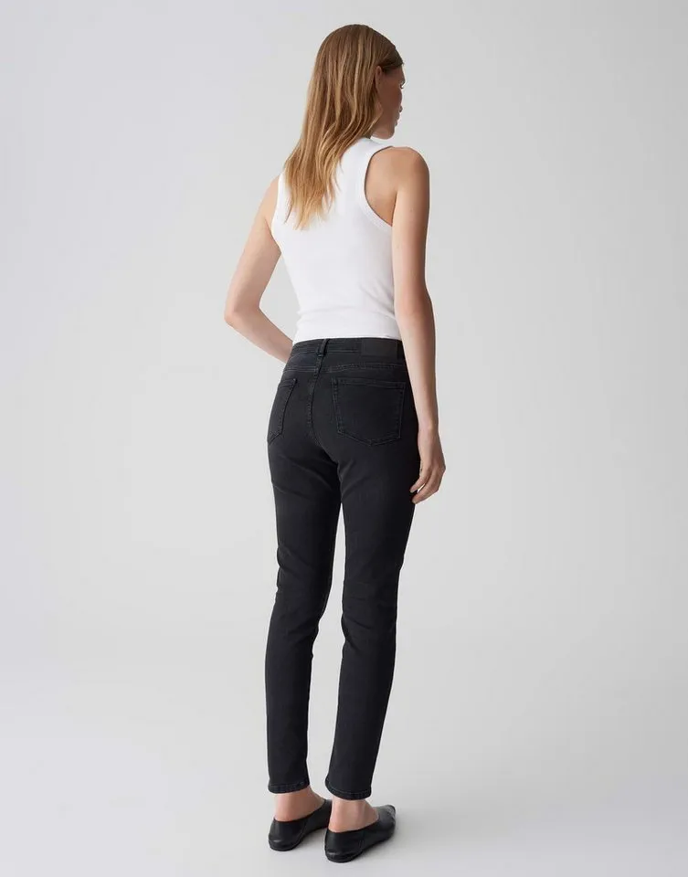 OPUS PANTS Skinny-fit-Jeans ENJA EASE mit Powerstretch Low Rise Ankle, BCI Cotton, Zip-Fly – Produktbild 3 von 5