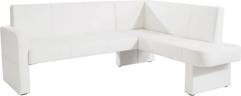 Home affaire Eckbank Umag, 210 x 60 cm, Weiß, – Produktbild 3 von 5