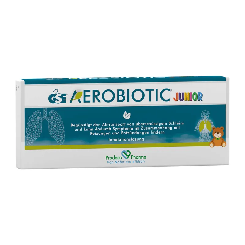 GSE GSE Aerobiotic Junior Einmal-Ampullen für Vernebler – Produktbild 1 von 1