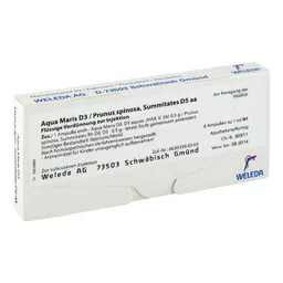 Weleda Aqua Maris D 3/prunus spin.,Summit.D5 aa Ampullen – Produktbild 1 von 1