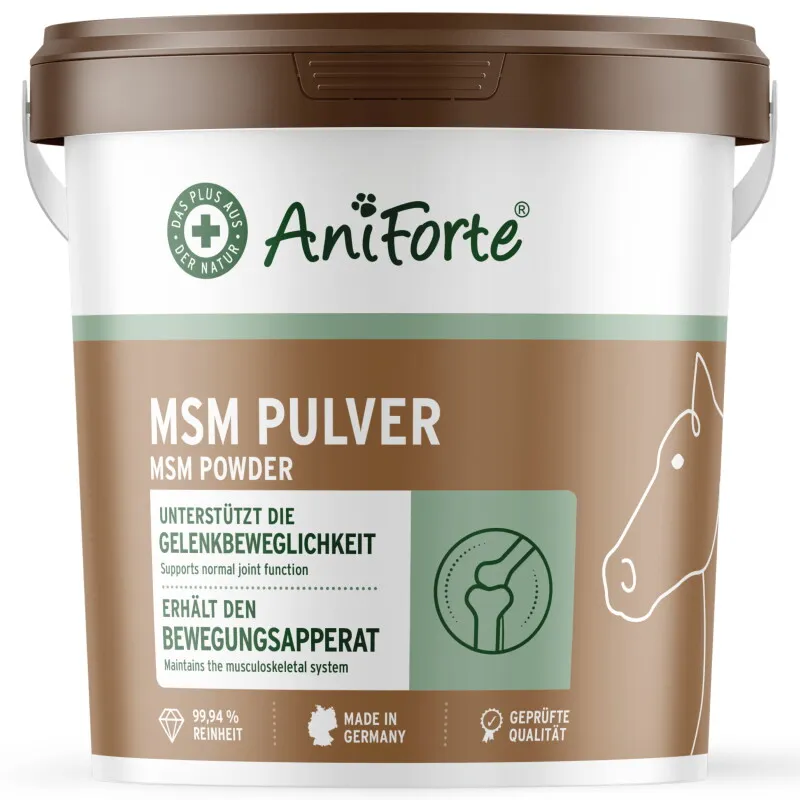 AniForte AniForte MSM Pulver 1,5 kg – Produktbild 1 von 2