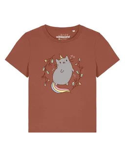 watapparel watapparel T-Shirt Frauen Unicorn Cat – Produktbild 1 von 1