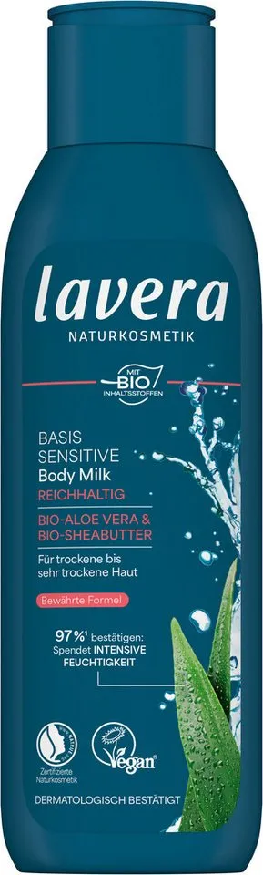 lavera lavera Reichhaltige Bodylotion basis sensitiv – Produktbild 4 von 6