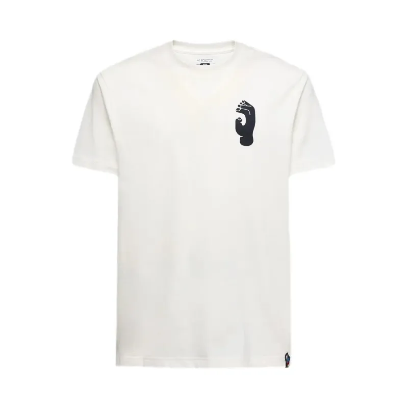 La Sportiva T-Shirt aus Bio-Baumwolle La Sportiva Crimp, Blanc, – Produktbild 1 von 1