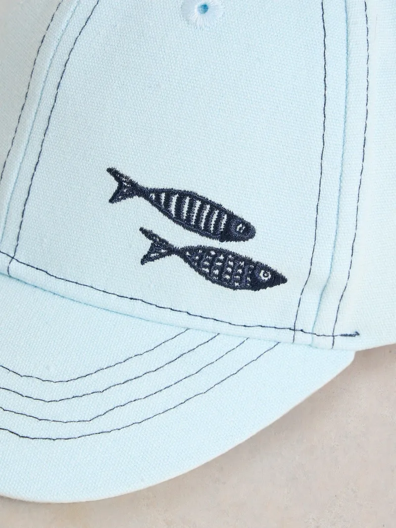 White Stuff Casquette pour garçons - S/M, Blau, – Produktbild 2 von 4