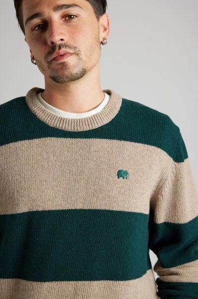 Trendsplant Trendsplant Sella Knit Pine Green/Nomad Brown, Beige, – Produktbild 3 von 5