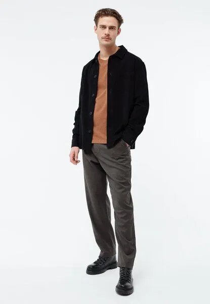 Givn Berlin Givn Berlin Overshirt GBCURT aus Bio-Baumwollcord, Black, – Produktbild 2 von 4
