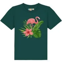 watabout kids watabout.kids T-Shirt Kinder Flamingo, Glazed green, – Produktbild 1 von 1