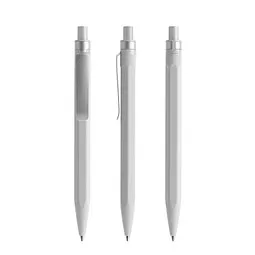 prodir prodir QS50 Soft Touch PRS Push Kugelschreiber, Concrete Grey, Hellgrau, – Produktbild 1 von 1