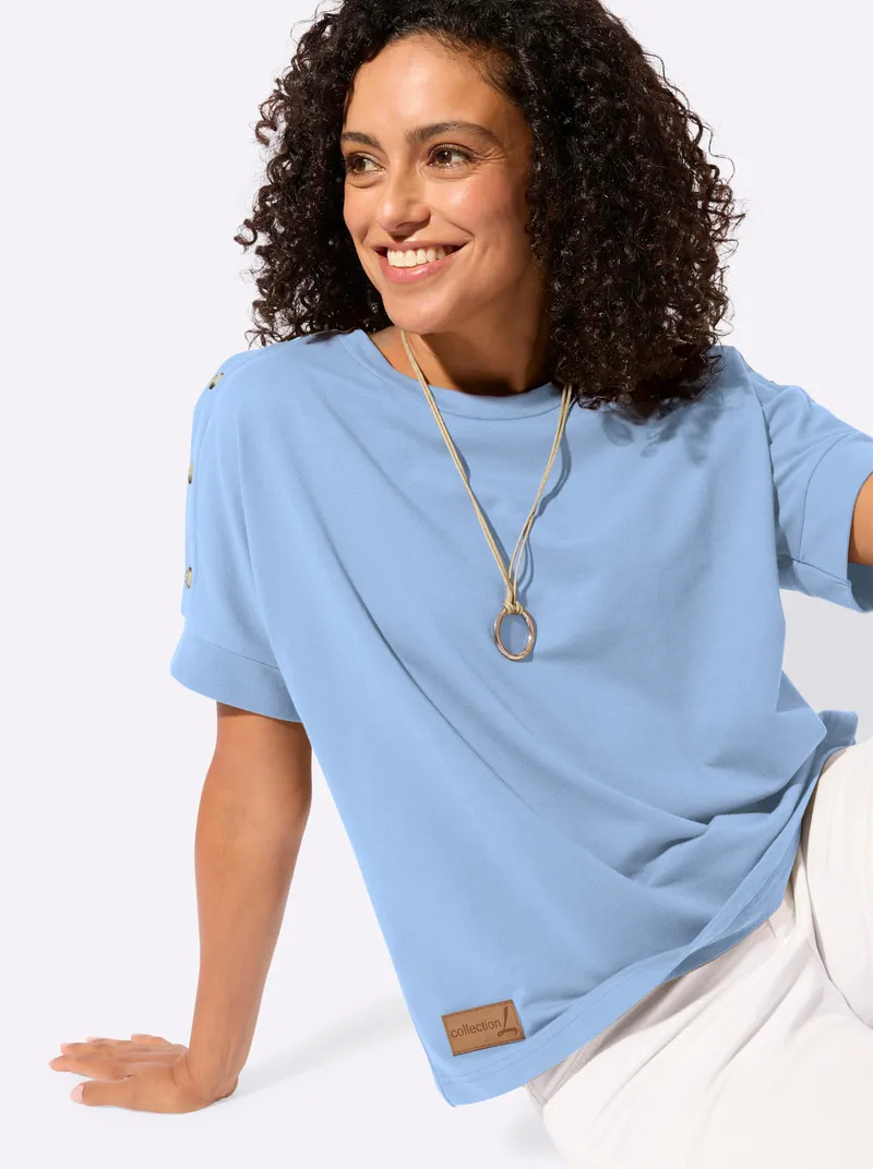Witt Witt Sweatshirt eisblau, Eisblau, – Produktbild 2 von 2