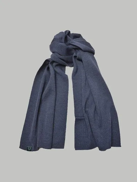 VEROIKON VEROIKON Merino-Schal Fuchsbau, Taubenblau, – Produktbild 1 von 1