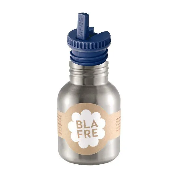 Blafre Blafre Edelstahlflasche 300ml mit Trinkschnabel, Navy (blau), – Produktbild 1 von 4