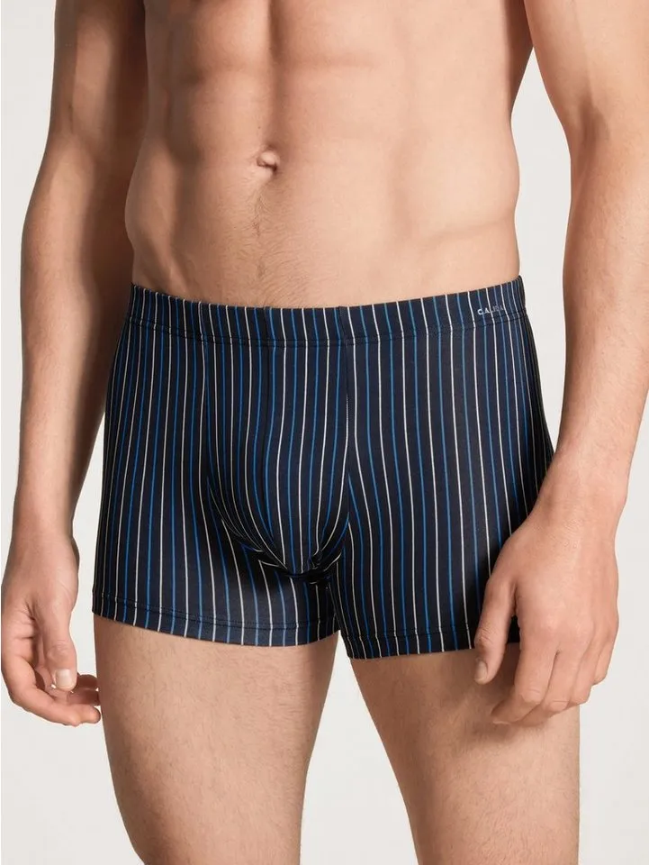 CALIDA CALIDA Boxershorts Cotton Code softer Webgummibund, Single Jersey-Qualität, elastisch, Schwarz, – Produktbild 2 von 5