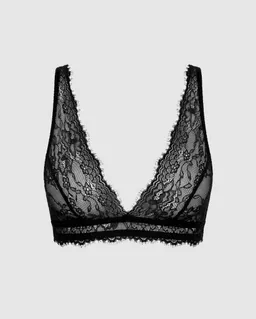 Understatement Understatement Damen vegan Bralette Lace Plunge – Produktbild 1 von 1