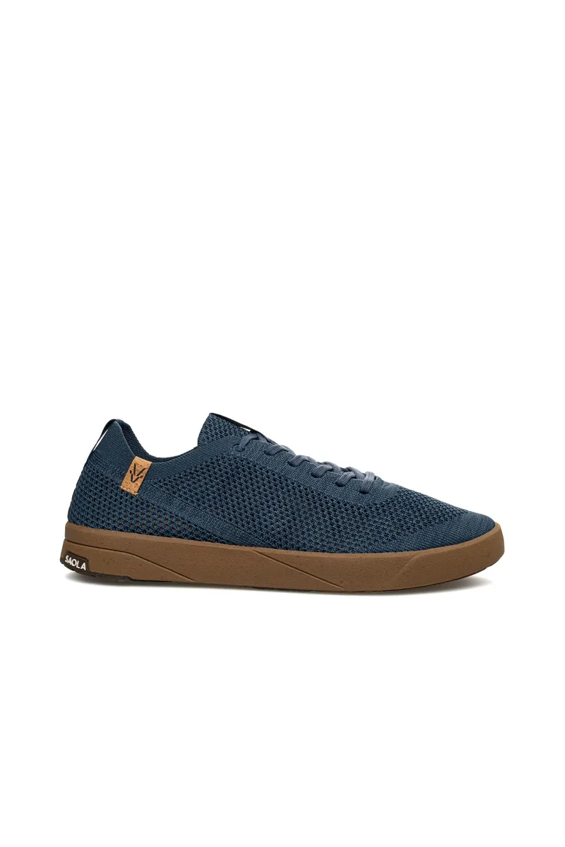 SAOLA SAOLA Herren vegan Sneaker Herren Ezo Navy, Extra dunkelblau, – Produktbild 1 von 2