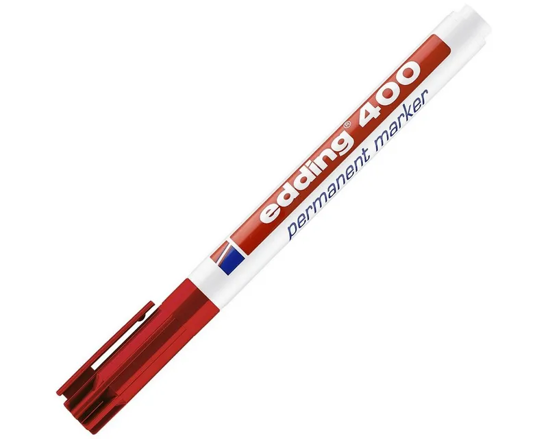 Edding Edding Permanentmarker "400" rot – Produktbild 6 von 8