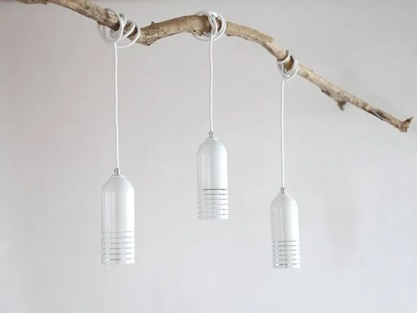 werkvoll by Lena Peter werkvoll by Lena Peter Recycling Feuerlöscher Schlitzlampe FIRELIGHT, Schwarz, – Produktbild 2 von 4