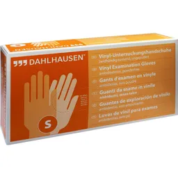 P. J. Dahlhausen VINYL Handschuhe ungepudert Gr.S 100 St Handschuhe – Produktbild 1 von 1