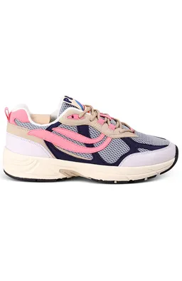 Genesis Genesis Damen vegan Sneaker G-Eco`99 Reco Grau Marine Pink – Produktbild 1 von 1
