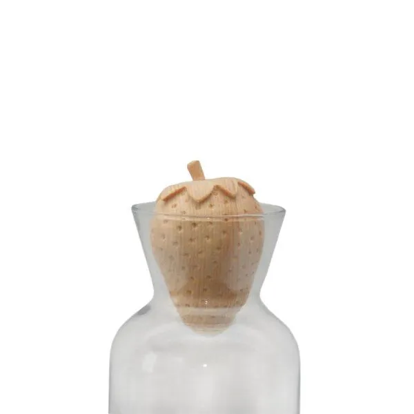 Demi-Art Demi-Art Karaffe mit Erdbeere aus Zirbenholz – Produktbild 2 von 2