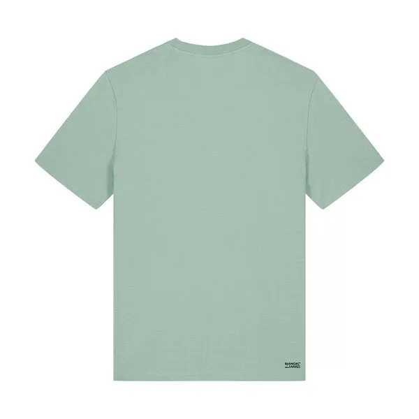 Spangeltangel Spangeltangel T-Shirt bedruckt, "Clownfisch", nachhaltig, Biobaumwolle, Brustprint, Herren, Männer, bio, Tiere, Fische, Meer, Ozean, Türkis, – Produktbild 2 von 3