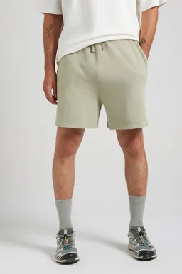 Trendsplant Trendsplant Herren vegan Sweatshorts Essential Sonnengebleicht Seegras – Produktbild 1 von 1
