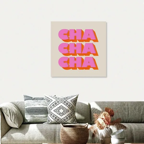 Photocircle Photocircle Poster / Leinwandbild - Cha Cha Cha – Produktbild 4 von 4