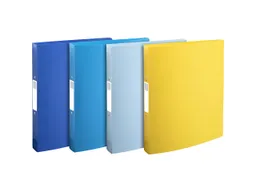 Exacompta 12 Exacompta Ringbücher "BeeBlue", DIN A4 Maxi, sortiert, 2 Ringen – Produktbild 1 von 1