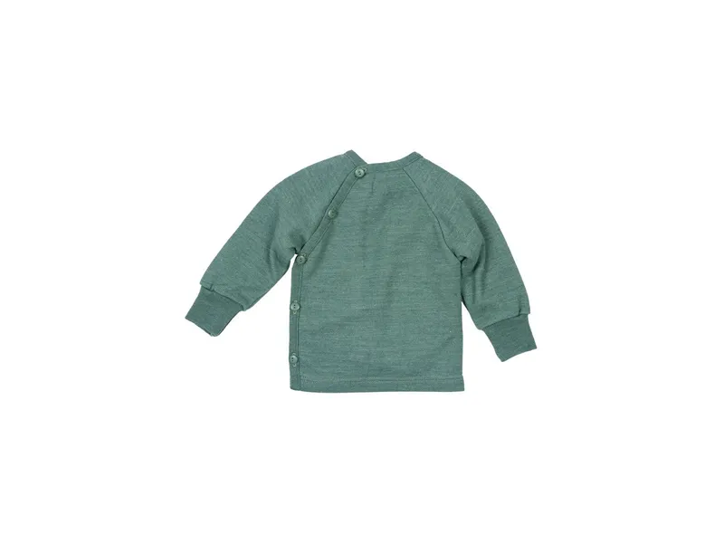 Reiff Strickwaren Reiff Strickwaren Baby Jacke Schlüttli Wolle Seide Frottee, Grün, – Produktbild 1 von 1