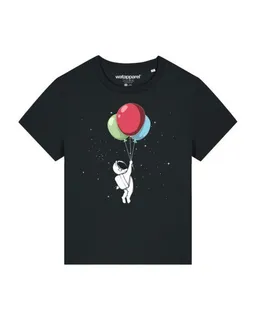 watapparel watapparel T-Shirt Frauen Little Balloon Astronaut – Produktbild 1 von 1