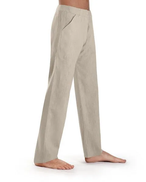 SCHAZAD Leinenhose APPROVAL-SLIM von SCHAZAD, Beige, – Produktbild 2 von 2
