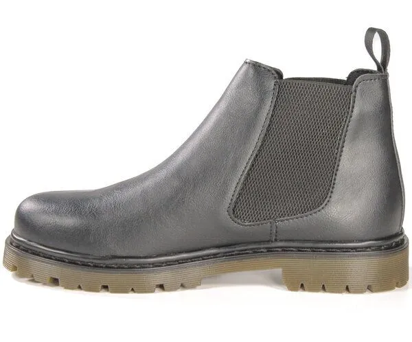 Fairticken Fairticken ALCHELA Vegane Chelsea Boots Unisex, Schwarz, – Produktbild 4 von 4