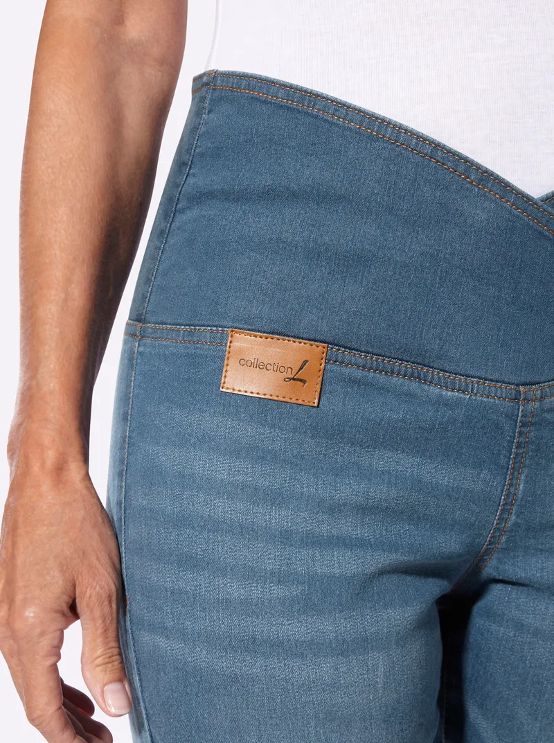 Witt 7/8-Jeans blue-bleached, Blue-bleached, – Produktbild 2 von 2