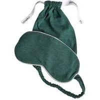 Yumeko Schlafmaske Jersey “Yumeko” aus Bio-Baumwolle, Pine green, – Produktbild 1 von 1