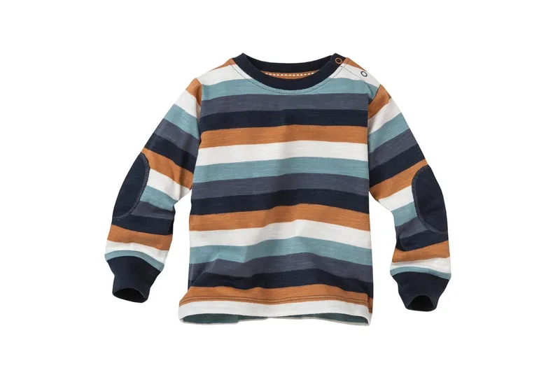 People Wear Organic People Wear Organic Langarmshirt in verschiedenen Varianten aus Bio-Baumwolle, Bunt, – Produktbild 1 von 2