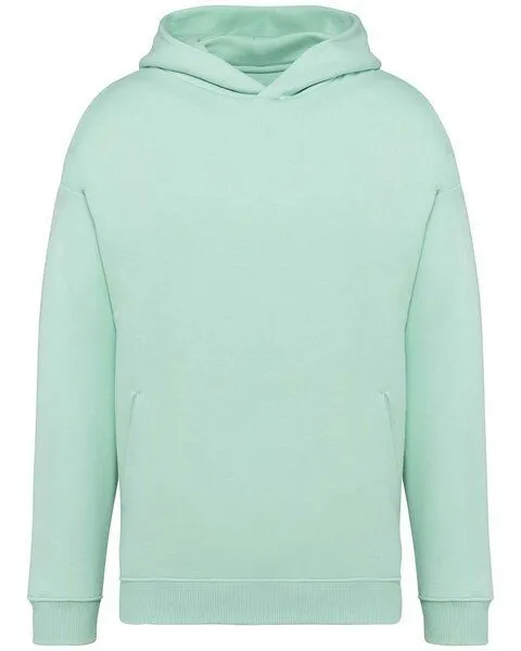 YTWOO YTWOO Unisex Oversized Eco-Fleece Hoodie, Hellgrün, – Produktbild 1 von 4