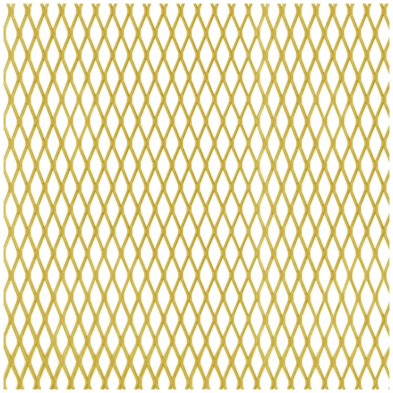 Alberts ALBERTS Streckmetallblech, Alu gold elox., BxLxS 600 x 1000 x 1,6 mm – Produktbild 1 von 1