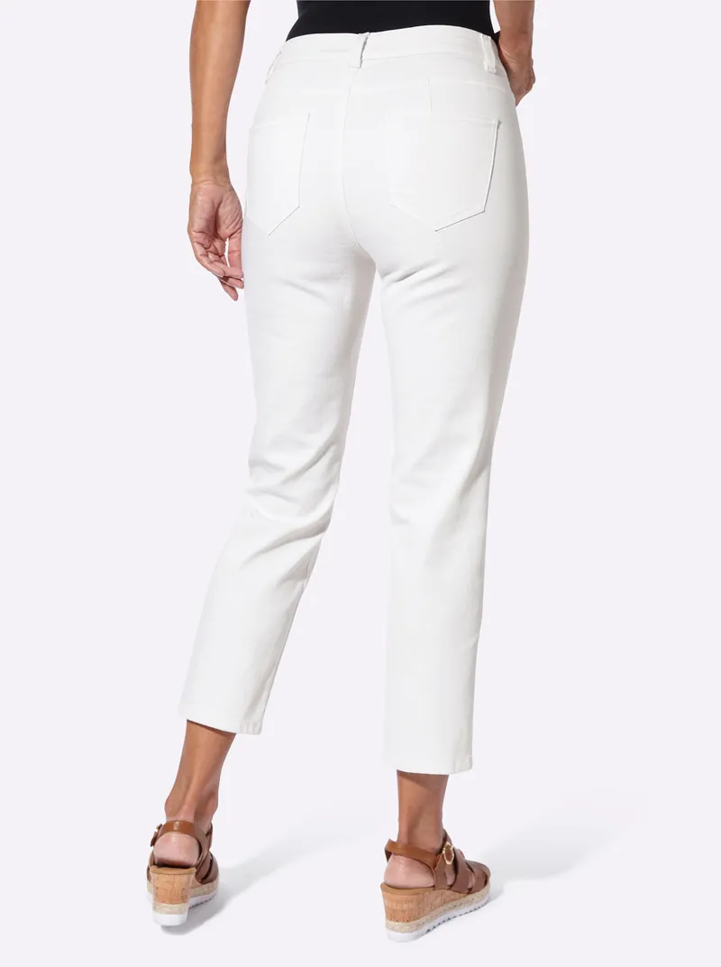 Witt 7/8-Jeans ecru, Ecru, – Produktbild 2 von 3