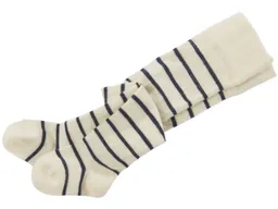 grödo Baby Strumpfhose natur-marine-geringelt Gr. 00 – Produktbild 1 von 1