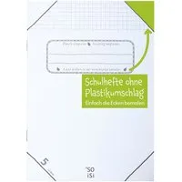 Soisi Soisi Recycling-Schulheft DIN A5 Nr. 5 kariert – Produktbild 1 von 1