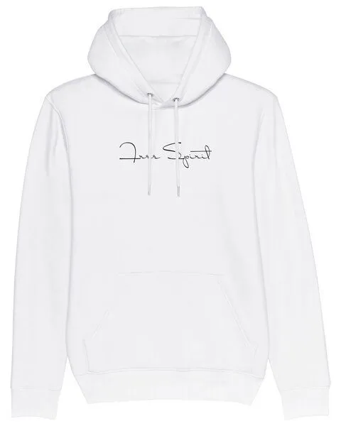 Human Family Human Family Bio Unisex Hoodie - "Charmer - Free Spirit" in verschiedenen Farben, White, – Produktbild 1 von 4