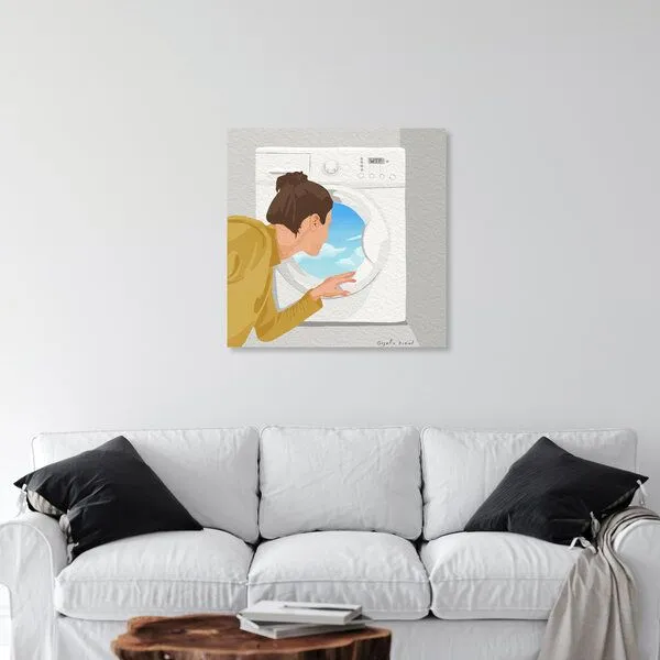 Photocircle Photocircle Wandbild / Poster / Leinwand - Dreaming of a Vacation – Produktbild 2 von 2