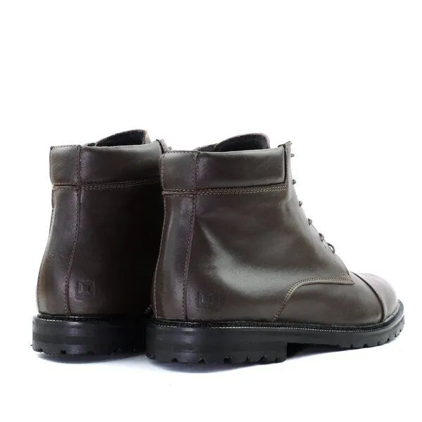 SORBAS SORBAS '93 Leder Stiefel zum Schnüren, Braun, – Produktbild 3 von 8