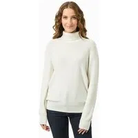 ORGANICATION ORGANICATION Rollkragenpullover aus Bio-Baumwolle, Off white, – Produktbild 1 von 1