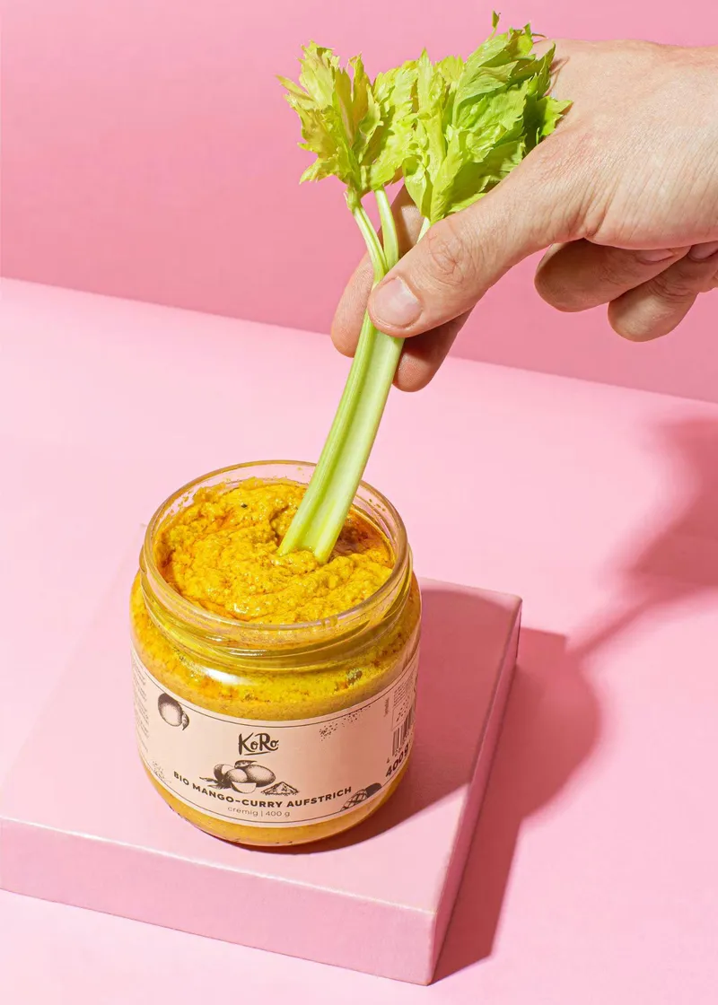 KoRo Bio Mango-Curry Aufstrich 380 g – Produktbild 5 von 5